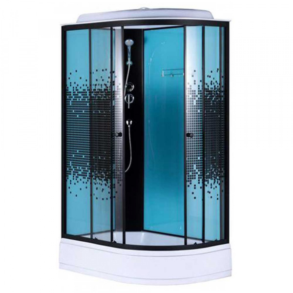 Душевая кабина Дана 482 L Пиксели 120x80