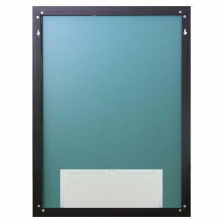 Зеркало СТЕЙДЖ/Stage 600х800мм (LED-подсв., бесконт.сенс.выкл., рама алюм СПЕКТРУМ ЧЕРН.) (ЗЛП3930)