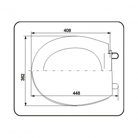 Сиденье унитаза ПАЛЛАДА/ ЭЛЕГАНТ/ PRO полипропилен СУ-80.07.80 (14)