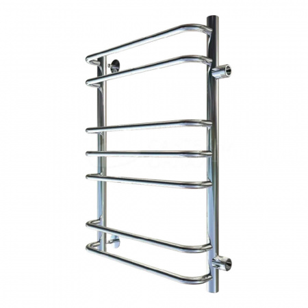 Полотенцесушитель водяной ИДЕАЛ ПМ 3 80х50см из нерж. (боковое подключение 500мм)