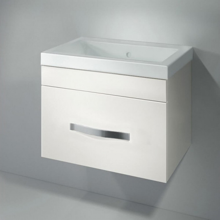 Тумба в ванную комнату подвесная КВАДРО 60 под умывальник СОМО 60