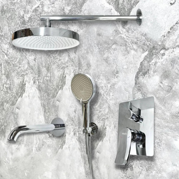 Душевая система встраиваемая Haiba HB80553 хром