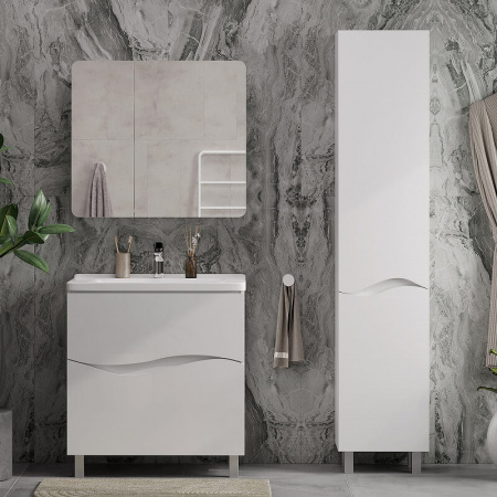 Тумба в ванную комнату VOLNA 60.2Y под умывальник МИРАНДА 60