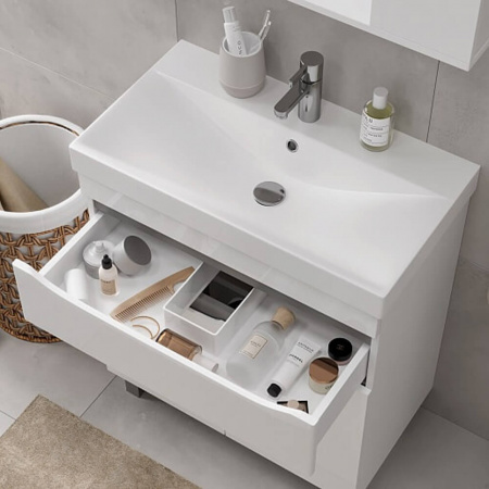 Тумба в ванную комнату LAKЕ 60.2D.1Y под умывальник LAKЕ 60 (9696-60)