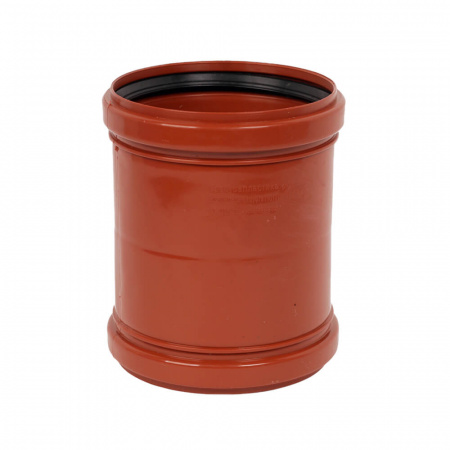 Муфта соединительная ППР Ø110мм ОРАНЖ для наружней канализации (25)