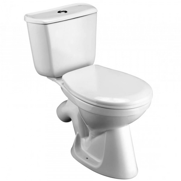 Унитаз-компакт Santek Бриз 1WH302138 с косым выпуском