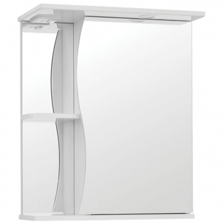 Шкаф зеркальный ВОЛНА 50 с подсветкой