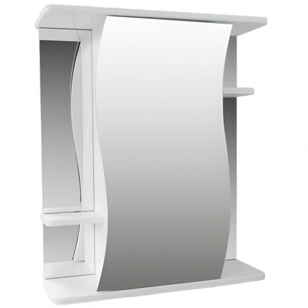 Зеркало со шкафом AquaLine Лилия 65