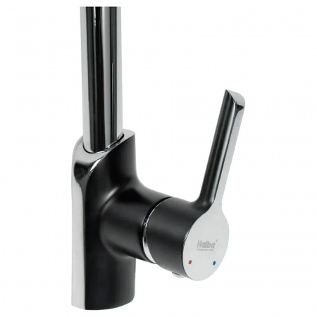 Смеситель на мойку HAIBA HB70805-7 ЧЕРНЫЙ/ХРОМ (лат., 35мм) Смеситель на мойку HAIBA HB70805-7 ЧЕРНЫЙ/ХРОМ (лат., 35мм)