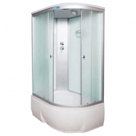 Душевая кабина 1200х800х2150мм, ВЫСОКИЙ поддон, стекло МАТОВОЕ ВМ-886E L левая