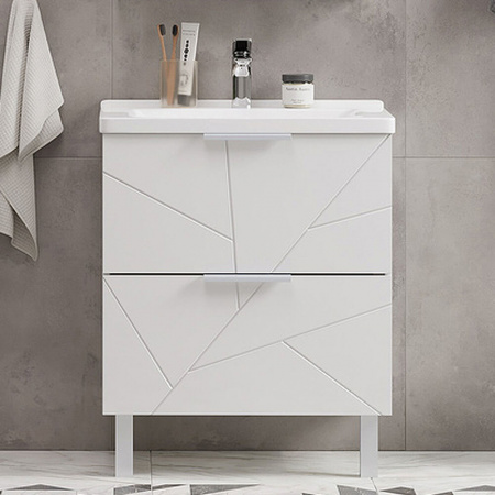 Тумба в ванную комнату TWING 80.2Y под умывальник МИРАНДА 80