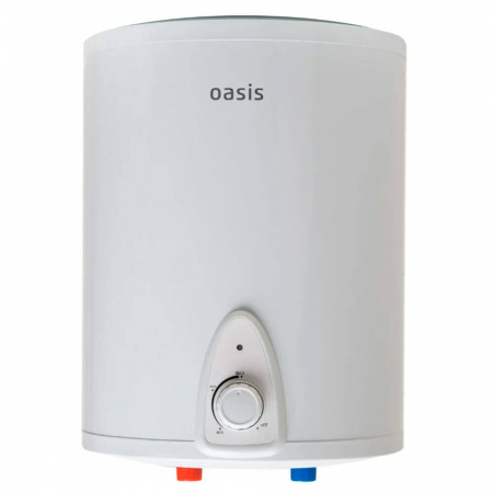 Водонагреватель электрический накопительный OASIS LN 10 SMALL (цил., нерж., над раковиной)