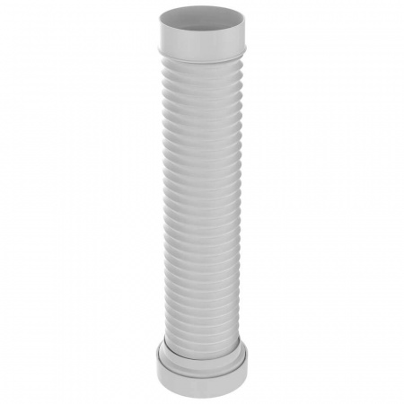 Удлинитель гибкий для унитаза армир-ый проволокой с фановым вып-ом 110мм, 260-540мм T921-18-MR (18)