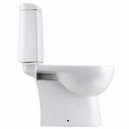 Унитаз-компакт "ОСТИН" горизонтальный выпуск, сиденье ТОНКОЕ МИКРОЛИФТ, арматура 2-режимная