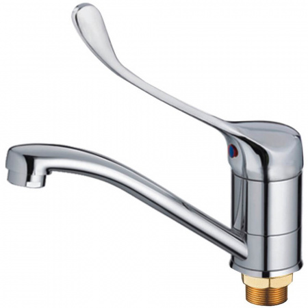 Смеситель на мойку HAIBA HB4554-2 хирургический (лат., 40мм) Смеситель на мойку HAIBA HB4554-2 хирургический (лат., 40мм)