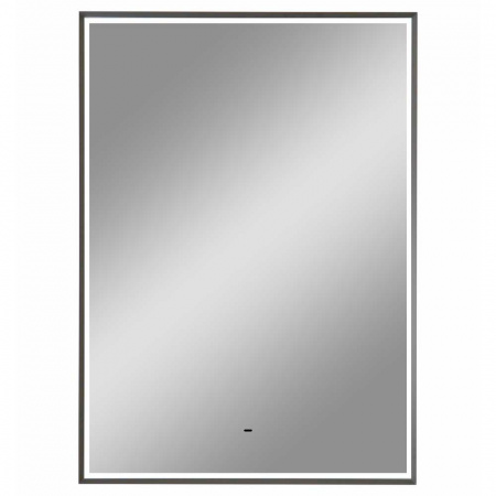 Зеркало СТЕЙДЖ/Stage 700х1000мм (LED-подсв., бесконт.сенс.выкл., рама алюм СПЕКТРУМ СЕРЫЙ)
