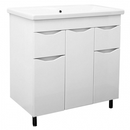 Тумба в ванную комнату КОМО 80/2 МИНОР под умывальник СОМО 80/ МИРАНДА 80