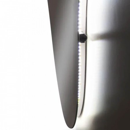 Зеркало PHANTOM 1100х600 (LED-подсветка, ДАТЧИК ДВИЖЕНИЯ, ореол ХОЛОД подсветка, реверсивный крепеж)