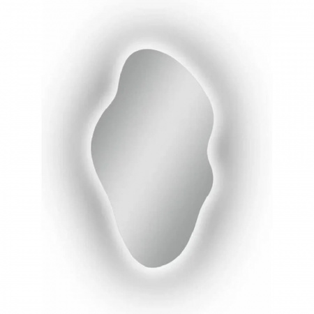 Зеркало PHANTOM 1100х600 (LED-подсветка, ДАТЧИК ДВИЖЕНИЯ, ореол ХОЛОД подсветка, реверсивный крепеж)