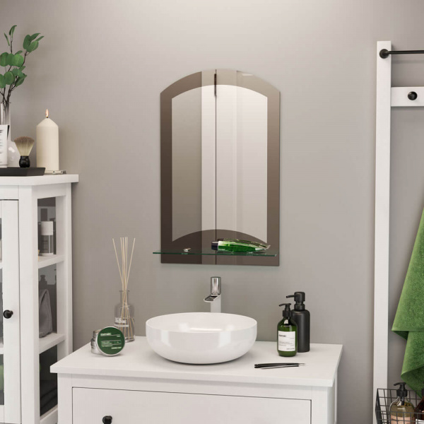 Зеркало Континент Арго 40х58.5 см с полкой