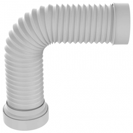 Удлинитель гибкий для унитаза армир-ый проволокой с фановым вып-ом 110мм, 260-540мм T921-18-MR (18)