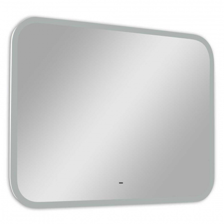 Зеркало ДЕМУР/Demure 90 900х800мм (LED-подсветка, бесконтакт сенсор выключатель, ХОЛОДНАЯ подсветка)