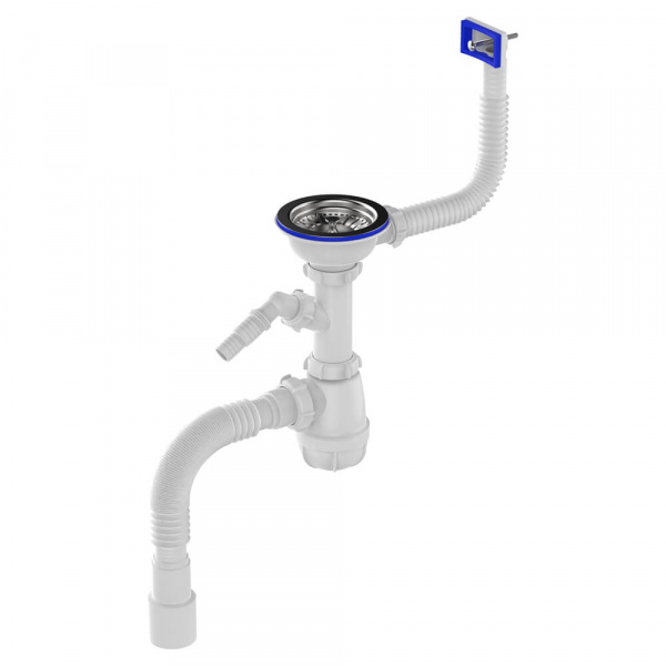 Сифон для мойки Aquant 3 1-2х40 мм B0147-20-MR