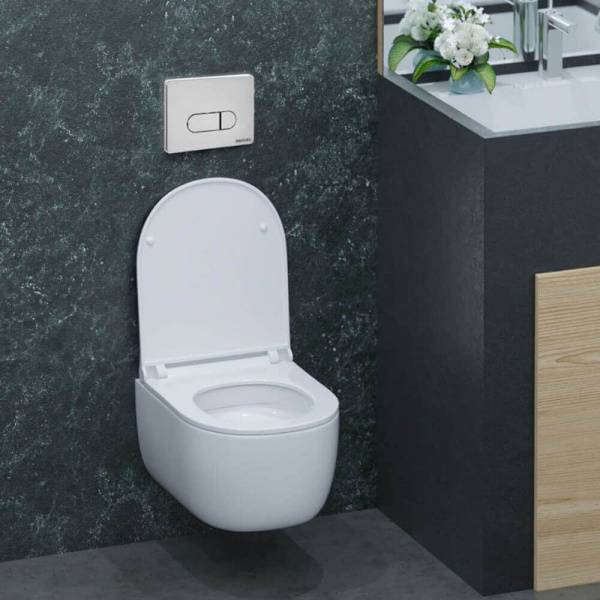 Клавиша смыва Berges Novum D3 040033 хром