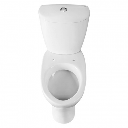 Унитаз-компакт "ВЕРСИЯ" антивсплеск, косой выпуск, сиденье полипропилен, арматура 1-режимная