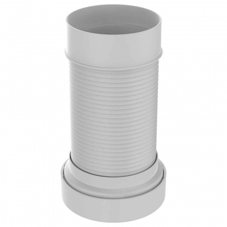 Удлинитель гибкий для унитаза армир-ый проволокой с фановым вып-ом 110мм, 260-540мм T921-18-MR (18)