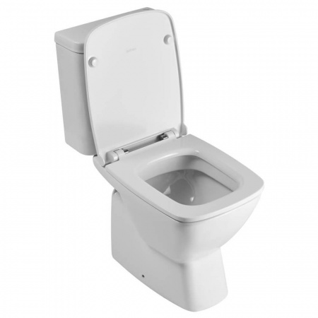 Унитаз-компакт "НЕО" горизонтальный выпуск, сиденье ТОНКОЕ МИКРОЛИФТ, арматура 2-режимная
