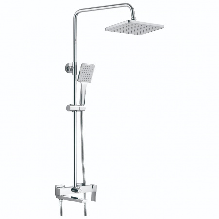 Душевая система BELZ В24613 ХРОМ лат., кар.30мм, пов.излив, лейк.душ.1 режим, верхн.280х190мм (4)