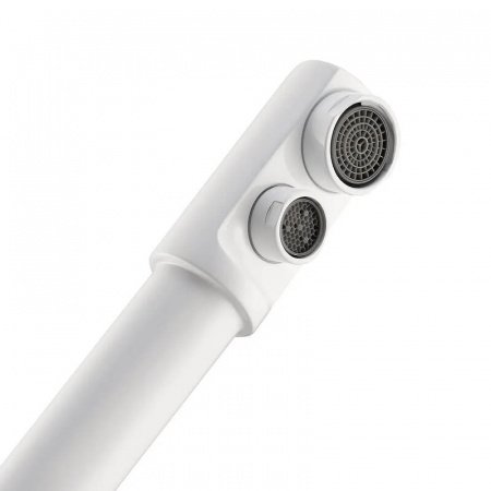 Смеситель на мойку с выходом под фильтр HAIBA HB70088-8 БЕЛЫЙ (лат., 35мм)