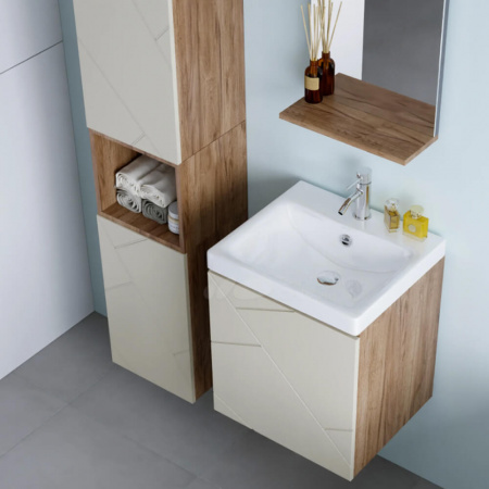 Умывальник мебельный MODUO SLIM 50 (500х350х200мм)