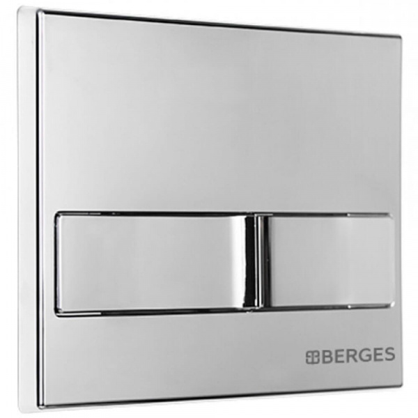 Клавиша смыва Berges Novum L3 040013 хром