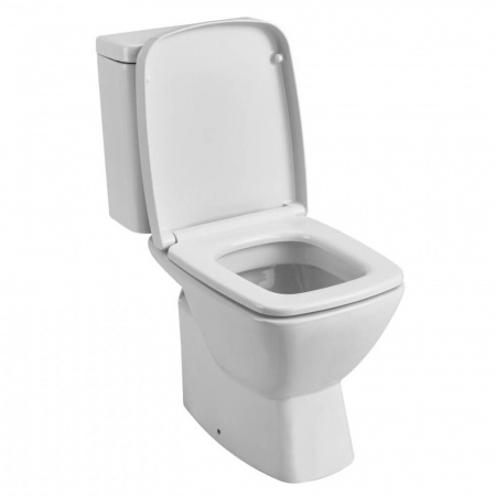 Унитаз-компакт "НЕО" горизонтальный выпуск, сиденье ДЮРОПЛАСТ, арматура 2-режимная