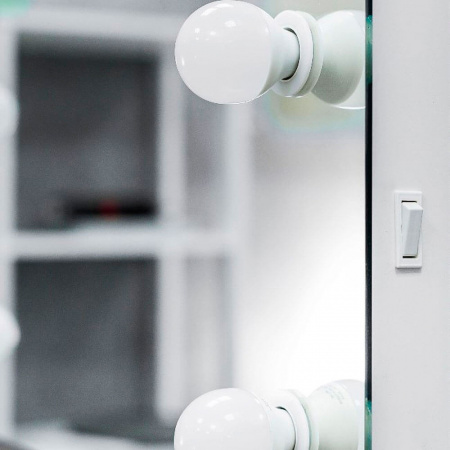 Зеркало ГРИМЕРНОЕ БРИДЖИТ 600х800мм 12 ламп 