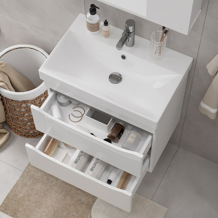 Тумба в ванную комнату подвесная LAKE 60.2Y под умывальник LAKЕ 60 (9696-60) 