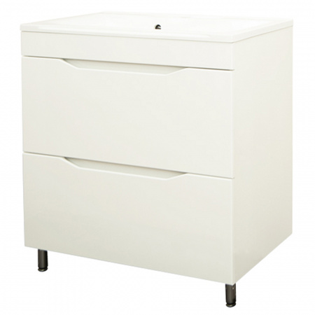 Тумба в ванную комнату КОМФОРТ 75/2 МИНОР под умывальник КОМФОРТ 75