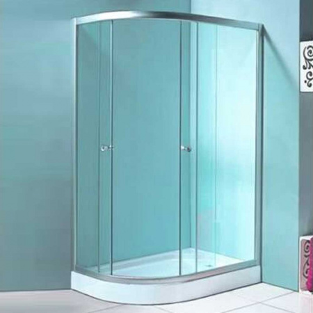 Душевой уголок 100х80х194 НИЗКИЙ поддон, стекло МАТОВОЕ 5мм ВМ-8137R правый