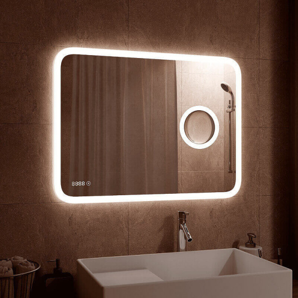 Зеркало Континент Bliss LED 80х60 ЗЛП429 с подсветкой Зеркало Континент Bliss LED 80х60 ЗЛП429 с подсветкой