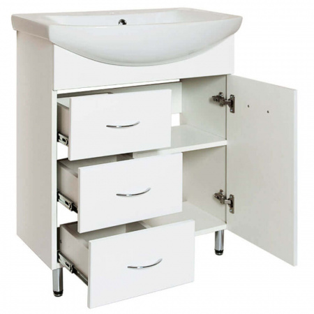 Тумба в ванную комнату БАЛТИКА 70/3 под умывальник БАЛТИКА 70