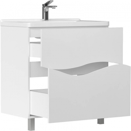 Тумба в ванную комнату VOLNA 80.2Y под умывальник МИРАНДА 80