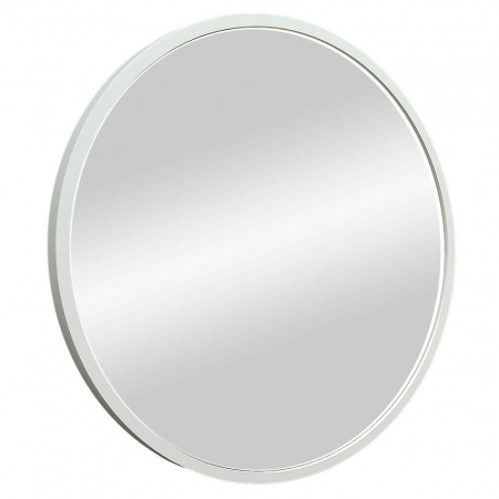 Зеркало МУН БЕЛЫЙ D700мм в МДФ раме 55мм
