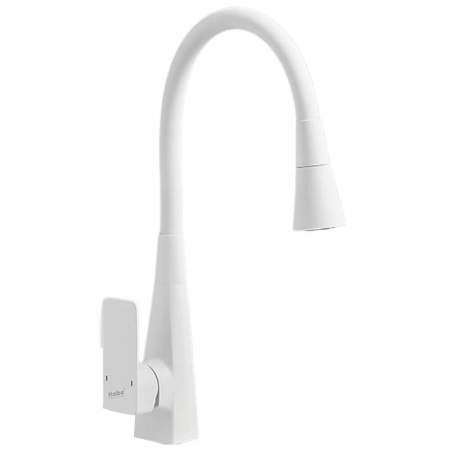 Смеситель на мойку с гибким изливом HAIBA HB73823-8 БЕЛЫЙ 2 режима (лат., 35мм) Смеситель на мойку с гибким изливом HAIBA HB73823-8 БЕЛЫЙ 2 режима (лат., 35мм)