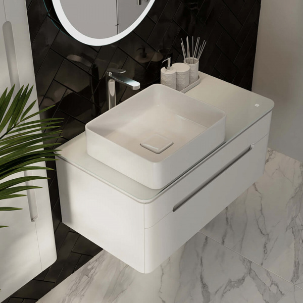 Тумба со столешницей Jorno Shine 90 подвесная