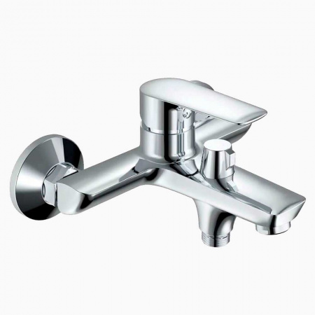 Смеситель на ванну короткий излив HAIBA HB60563 (лат., 35мм)