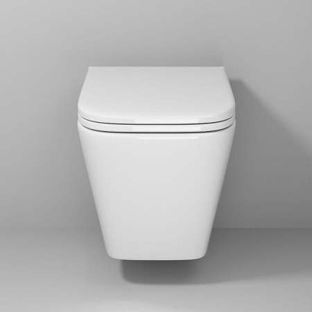 Унитаз подвесной NIAGARA Atrio NG-9303 безободковый, сиденье полипр. тонкое микрол. (520х360х365мм)