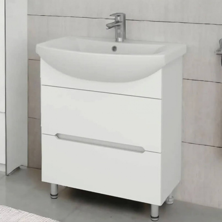 Тумба в ванную комнату МОНИКА 60 2ящ. под умывальник ЭЛЕГАНС 60