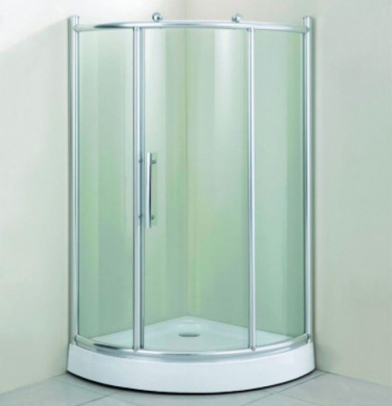 Душевой уголок 100х100х194 НИЗКИЙ поддон, стекло МАТОВОЕ 5,5мм ВМ-941